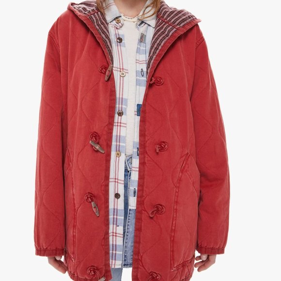 Dr. Collectors Windbreaker Jacket in Red - Picture 3 of 6